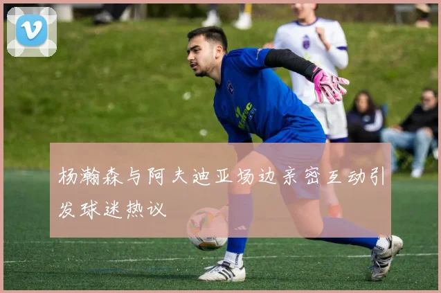杨瀚森与阿夫迪亚场边亲密互动引发球迷热议